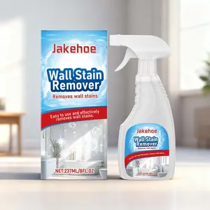Jakehoe Wall Stain Cleaner, Home Use Wall Tile Seam Mildew Spot Mold Inhibitor Spray, Effective Grime Removal Solution, Stain Remover Spray, Tile Grout Cleaner