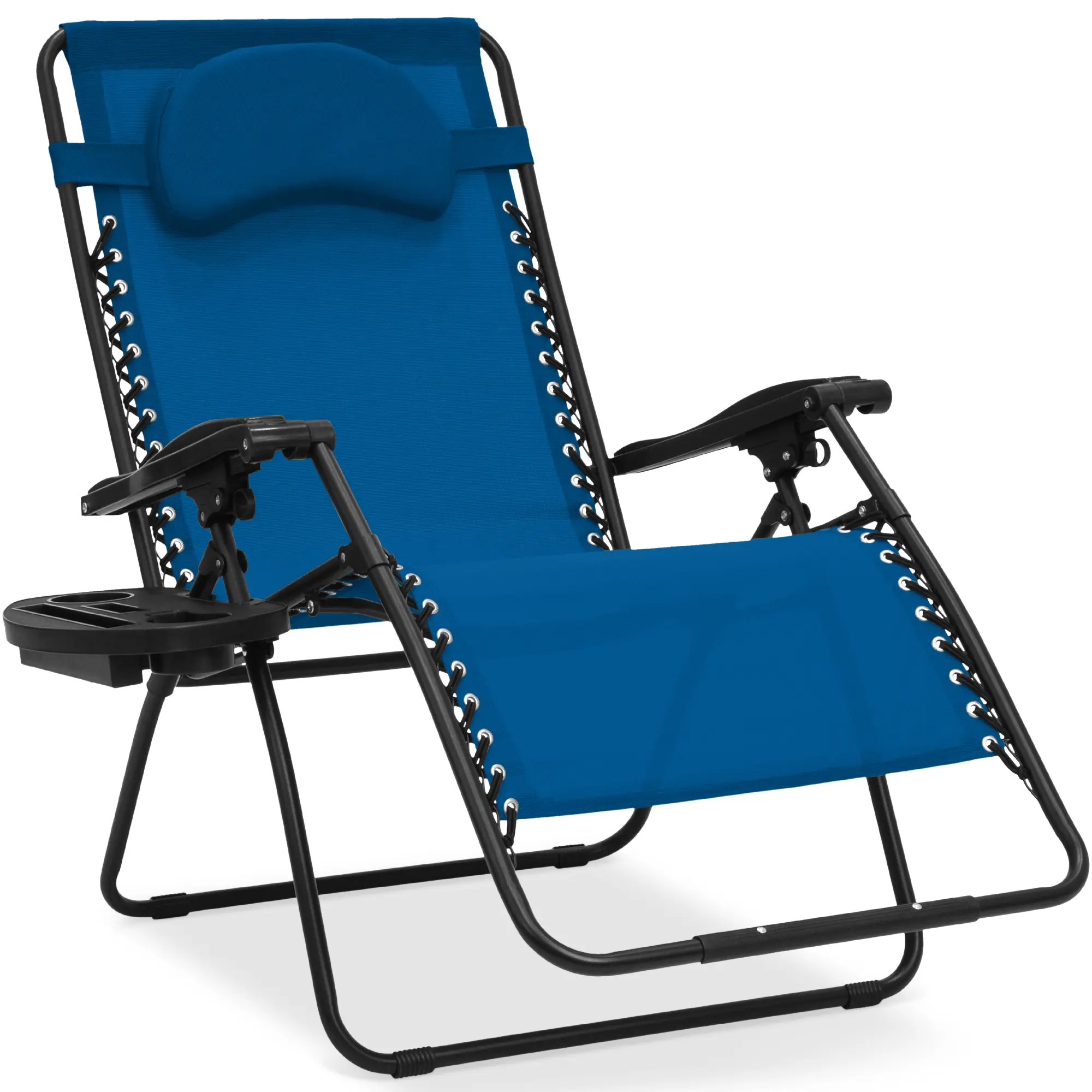 Best Choice Products Oversized Zero Gravity Chair, Folding Outdoor Patio Recliner w/ Cup Holder