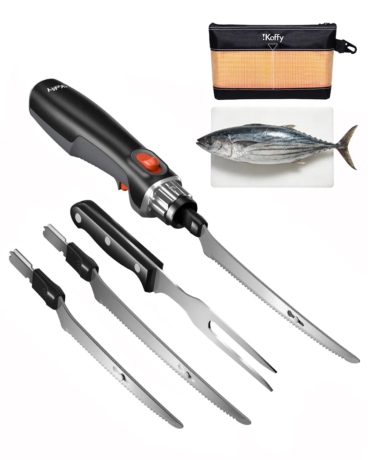 iKoffy SliceMaster Electric Fillet Knife