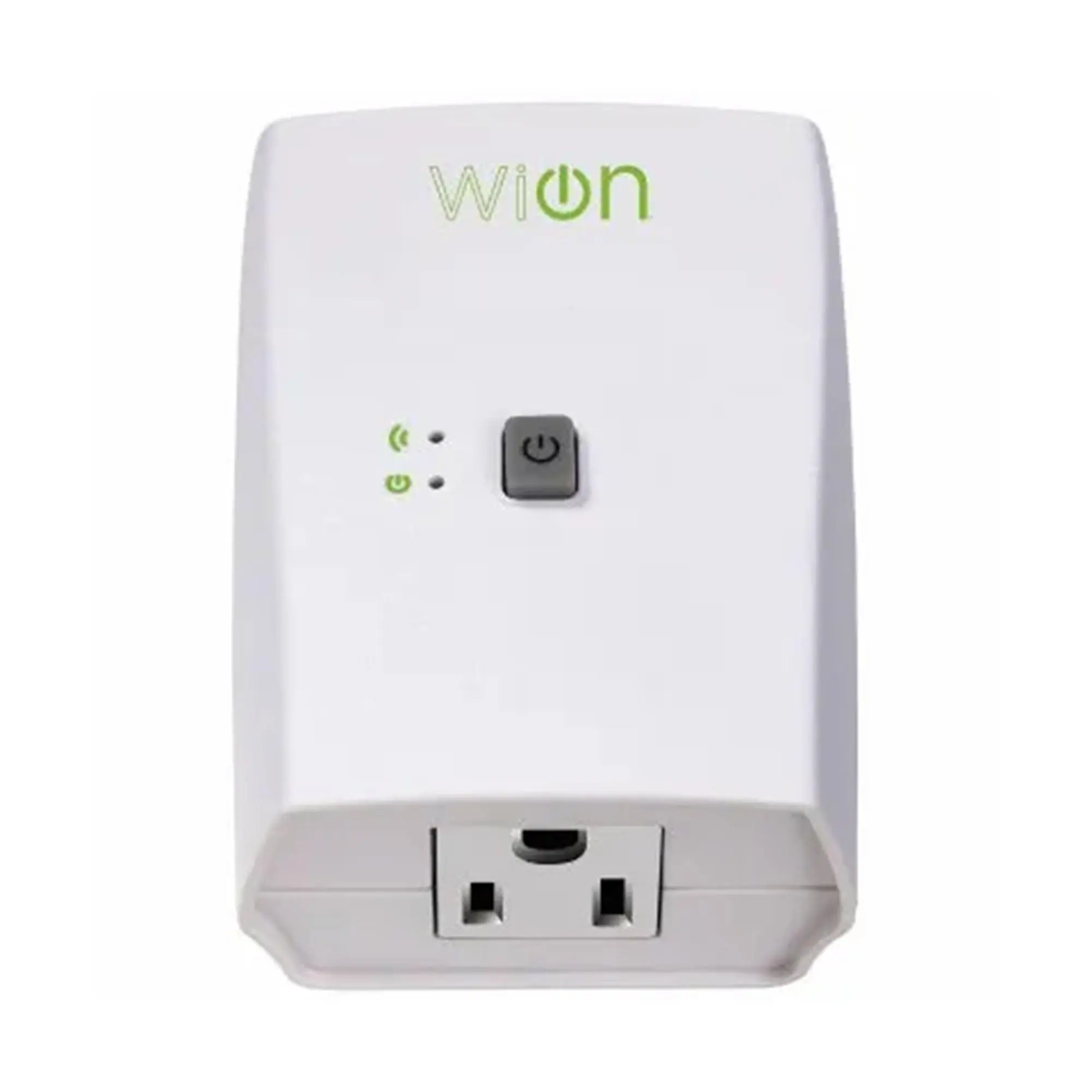 Wion 125V 60 Hertz WiFi Receptacle with Wireless Switch & Programmable Timer Wion 125V 60 Hertz WiFi Receptacle with Wireless Switch & Programmable Timer