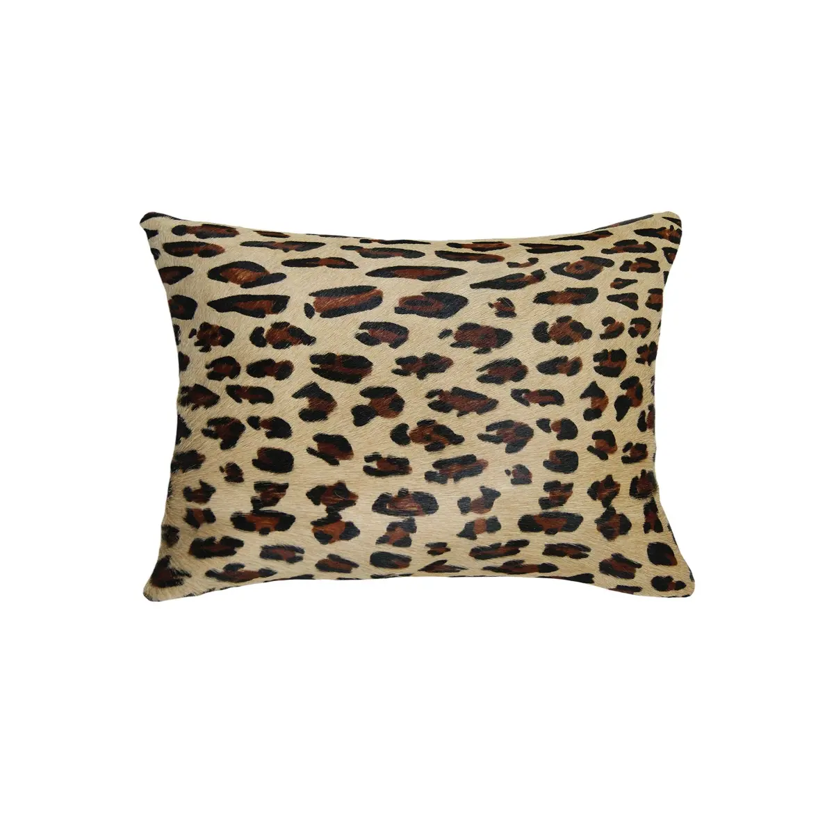 HomeRoots 316875 Leopard Cowhide Pillow, 12 x 20 in.