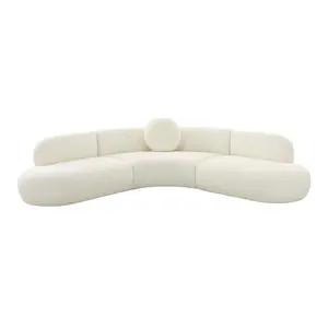 Broohah 3-Piece Performance Fabric L-Shaped Sectional