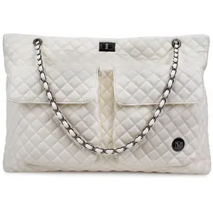 Badgley Mischka Diana XL Vegan Leather Tote Weekend Travel Bag