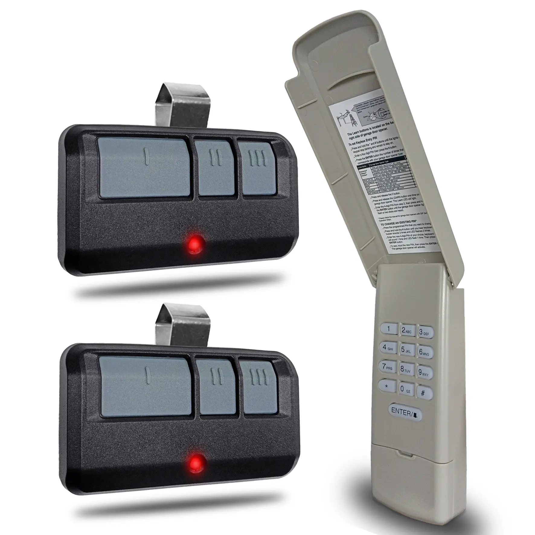 Universal Garage Door Opener Keypads & Remotes for Liftmaster Chamberlain Craftsman Wayne Dalton Openers Produced since 1993, Replaces 877/878MAX 377/977/877/66LM&893LM G953EV-P2 371/373LM 971LM 973LM