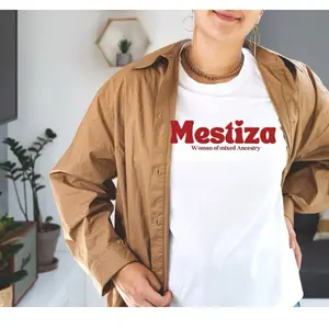 Mestiza Red Comfort Tee - Casual Tee for your everyday wear. Comfortable fabric and quality. All season wear