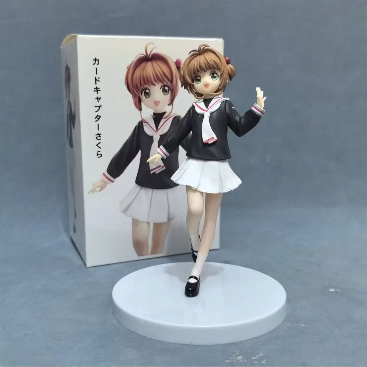 Tomoyo Daidouji & Sakura Kinomoto Standing Figure – Anime Collectible Model/Toy – Desktop Ornament