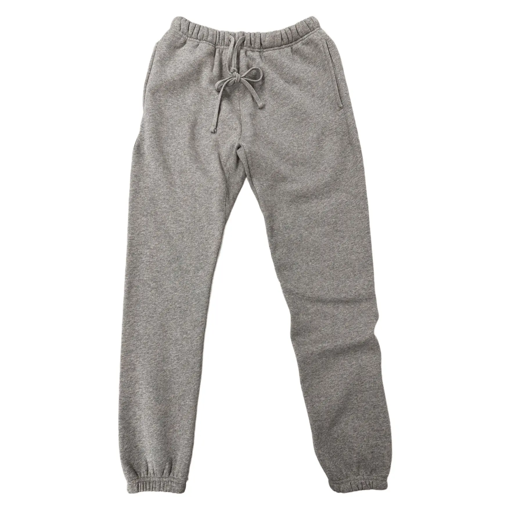 Mens Sweatpants Oversized, Unisex Cotton Fleece Drawstring Joggers, SS22 Everyday Sports Pants Loungewear Streetwear Dark Oatmeal Grey