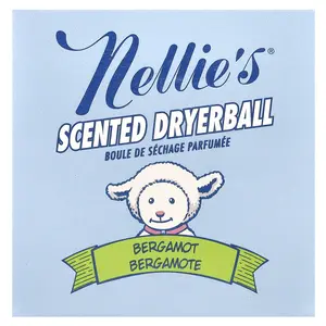 Nellie's Scented Dryerball, Bergamot, 1 Dryerball