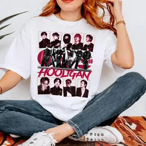 Vintage Hooligan 90s Kpop T-shirt, Kpop Arirang Album, Retro 90s Shirt, Gifts for Fan