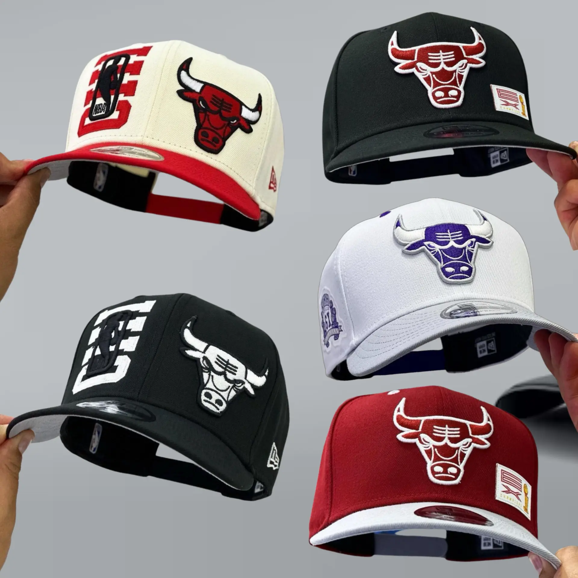 Chicago Bulls Premium Sports Fan Baseball Hat – Adjustable Snapback Cap for Men Women, Embroidered Team Logo, Flat Brim Street Fashion, Hip Hop Urban Style, Casual Outdoor Adventures, Trending TikTok USA 2026 Collection