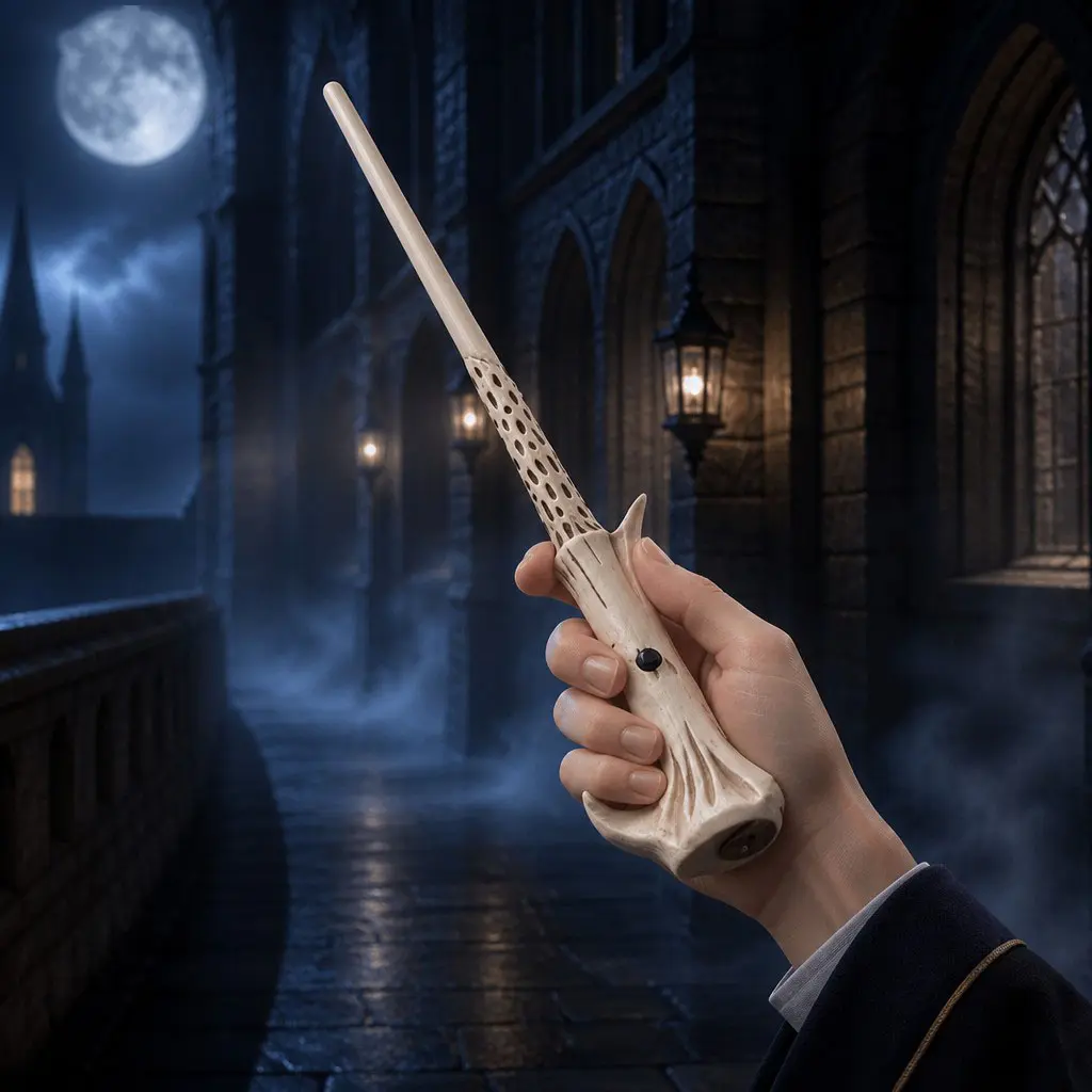 Big Caliber Wizard Wand, Enchanted Fairy Stick Costume Accessory, Popular Festival & Birthday Gift for Teens & Adults