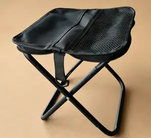 Outdoor Portable Folding Stool Collapsible Lightweight Chair for Camping Hiking Fishing Travel Beach Backpacking Picnic Use