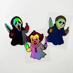 horror decals - PVC stickers ghost decals car stickers motorcycle decals for car windows and paint