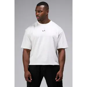 Raw Edge Cropped Tee
