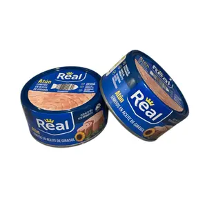 Atún Real - Tuna in Sunflower Oil 180g Pack of 2 Canned Tuna in Oil Ready to Eat