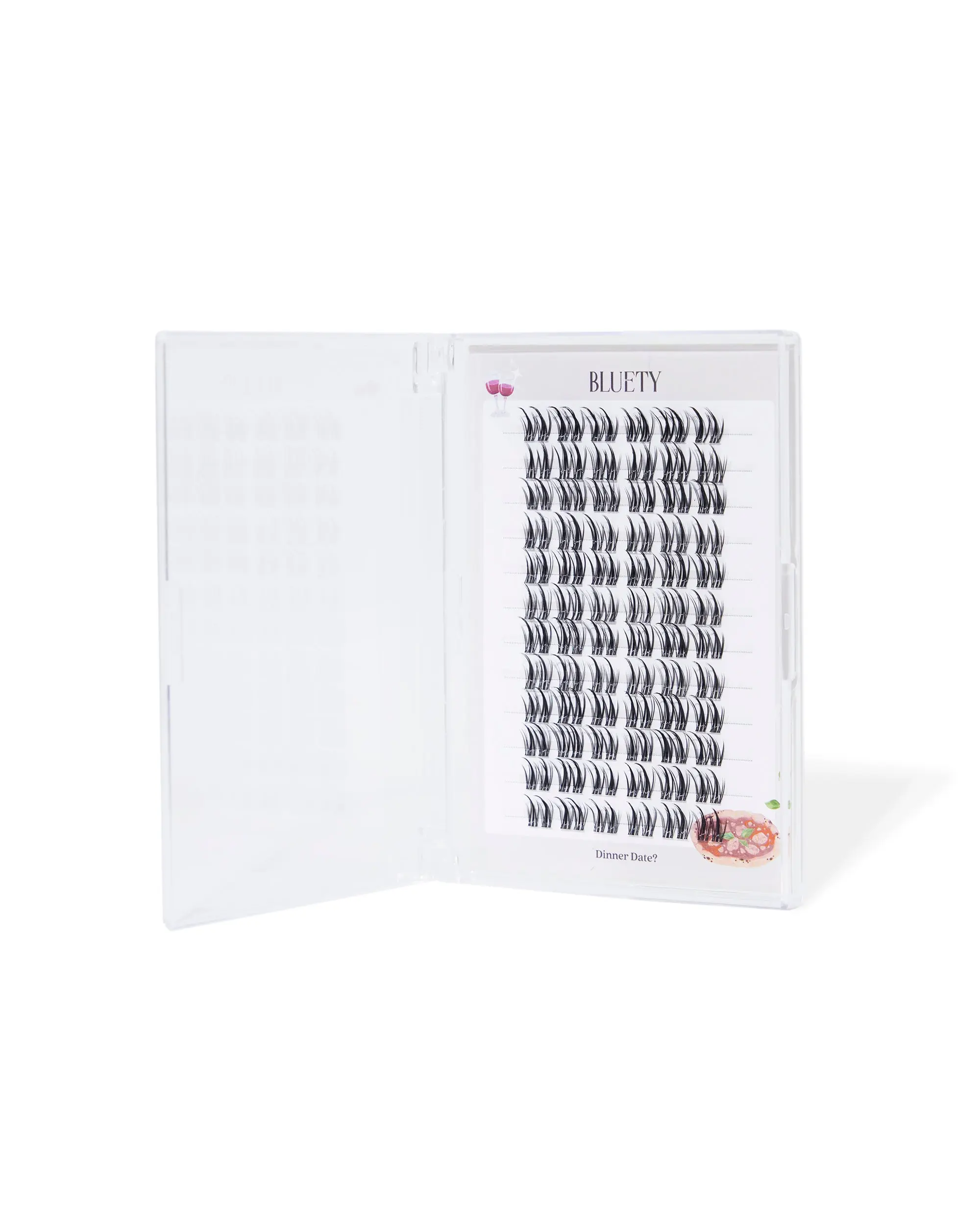 Dinner Date Lash  | 13mm Spikey Lash, Wispy Lashes, Everyday Lashes, Invisible Band, Vegan, Cruelty Free, Reusable