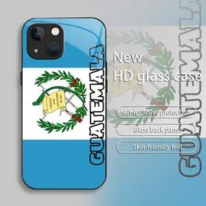 Suitable for [iPhone 13] New high-end glass mobile phone case New business simple metal paint electroplated glass mobile phone case Affordable price Anti-drop and anti-fingerprint 995