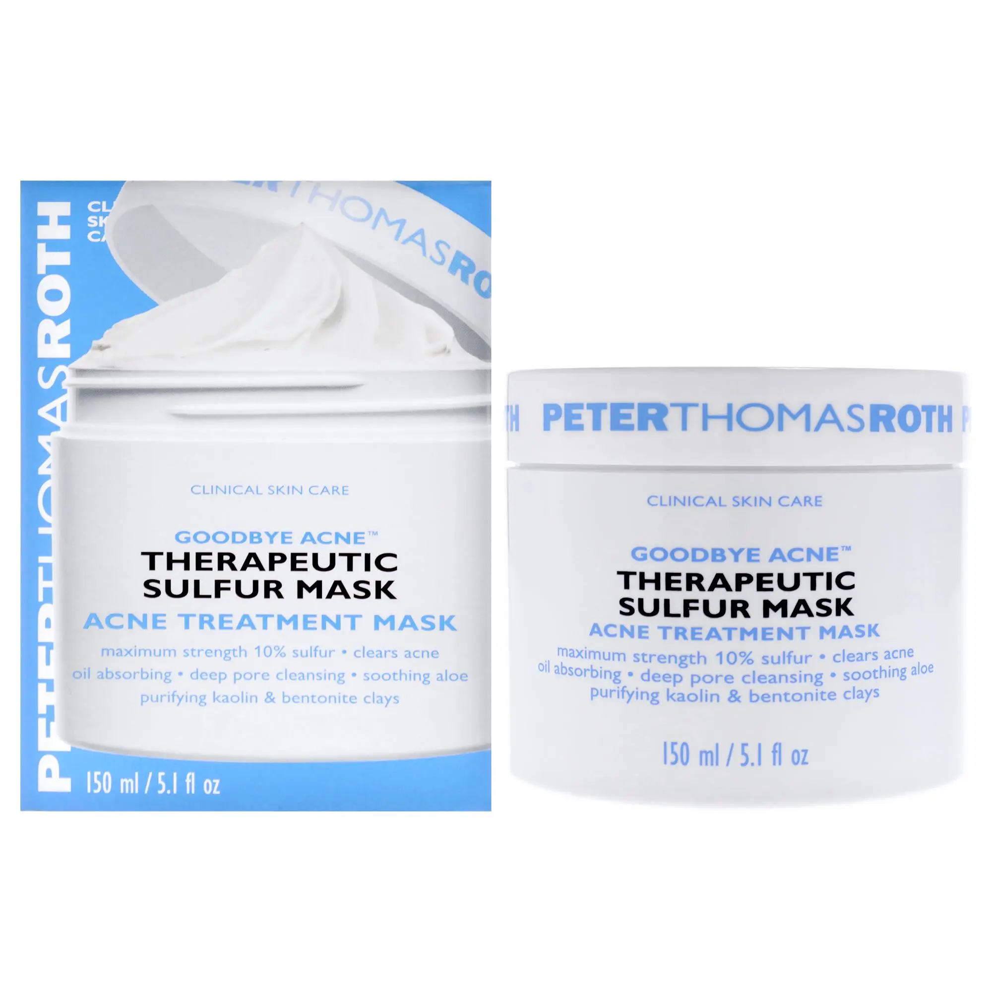 Peter Thomas Roth Therapeutic Sulfur Mask, Unisex 5 fl oz Skin Treatment Peter Thomas Roth Therapeutic Sulfur Mask, Unisex 5 fl oz Skin Treatment