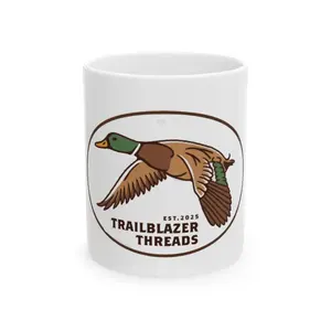 Trailblazer Threads Duck Ceramic Mug — 11oz & 15oz