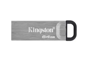 Kingston 64GB DataTraveler Kyson USB 3.2 Gen 1 Metal Flash Drive (DTKN/64GB)