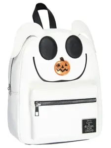 Disney Nightmare Before Christmas Zero The Dog PU Leather Cute Mini Backpack Purse Tote Bag Small Mini Travel Backpack