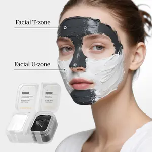 PORE-FECT DUO CLAY MASK for Skin Repair Dual Zone Application for T-Zone & U-Zone Care Smooth Cleansing Minimizes Pore Size Fades Blackheads