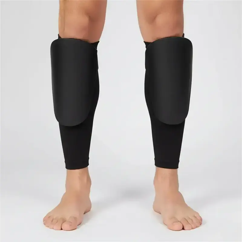 Mini Football Shin Pad, Shin Guards, 1 Pair PU Wear-resistant Shock Absorbing Leg Protector, Lightweight Portable Soccer Training Shank Board, Football Accessories, Soccer Training Equipment, Soccer Gear