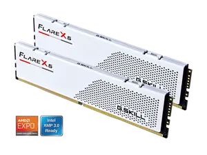 G.SKILL Flare X5 64GB (2 x 32GB) 288-Pin PC RAM DDR5 6000 (PC5 48000) Desktop Memory Model F5-6000J3636F32GX2-FX5W