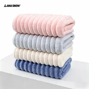 AMA SNOW Extra Large 28"x 55" Bath Towel Sheet Set, 4 Pack Super Soft Oversized Bath Sheet Towels for Adults Soft Highly Absorbent Quick Dry Towels Set for Bathroom Hotel Spa outdoorfun