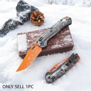 1pc 15535 Carbon Fiber Handle, Durable Edc Tool, Outdoor Tools, Multi-Scene Use, Essential for Camping, Perfect Gift, Long-Lasting Helper
