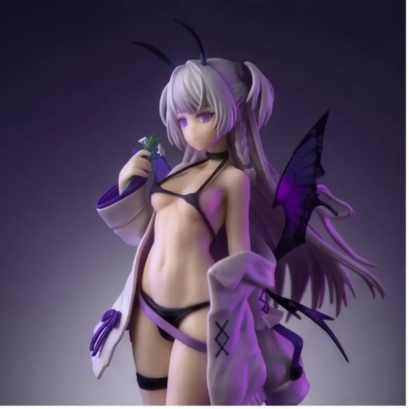 Petunia Butterfly Demon Girl Figure, Classic Standing Pose, Long Hair, Wings, High Heels, PVC Material, Pvc Collectibles, Collectible Figurine, Whimsical Figurines, Collectible Items, Collectible Figures