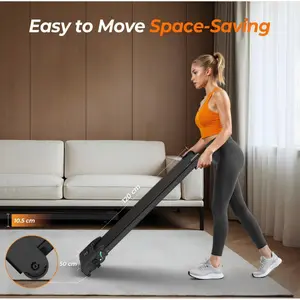 3-in-1 Portable Home Treadmill with Incline Adjustment, Handrails, 300-lb Weight Capacity and Silent Walking Functionality