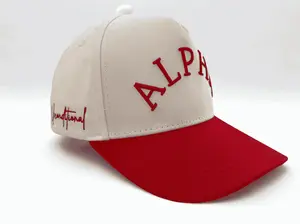 ALPHA Original Hat in Red and Cream