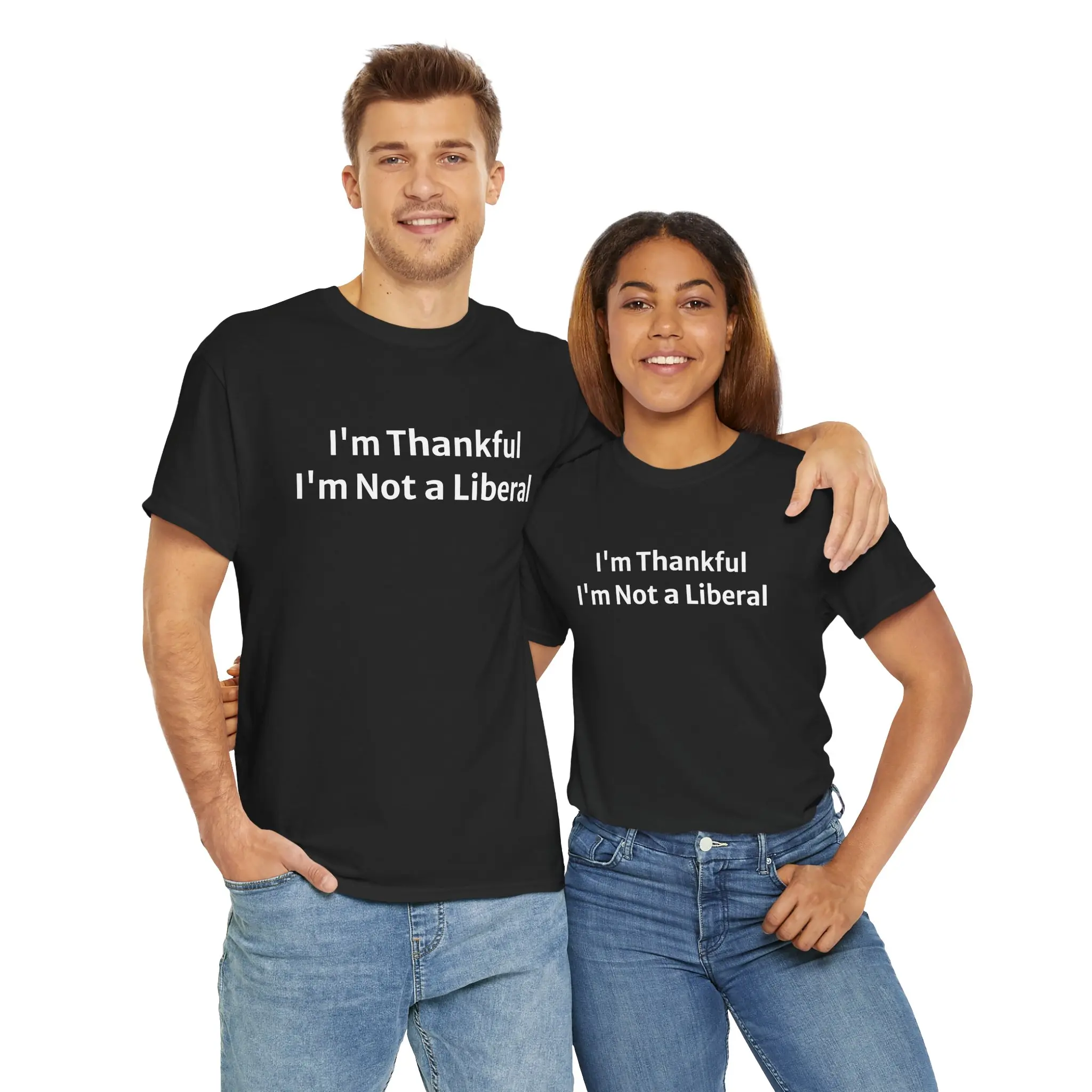 Classic Short-Sleeve Seamless Knit Thanksgiving Shirt, Personalized Funny "Not a Lib" Gift for Sports & Outdoor Enthusiasts