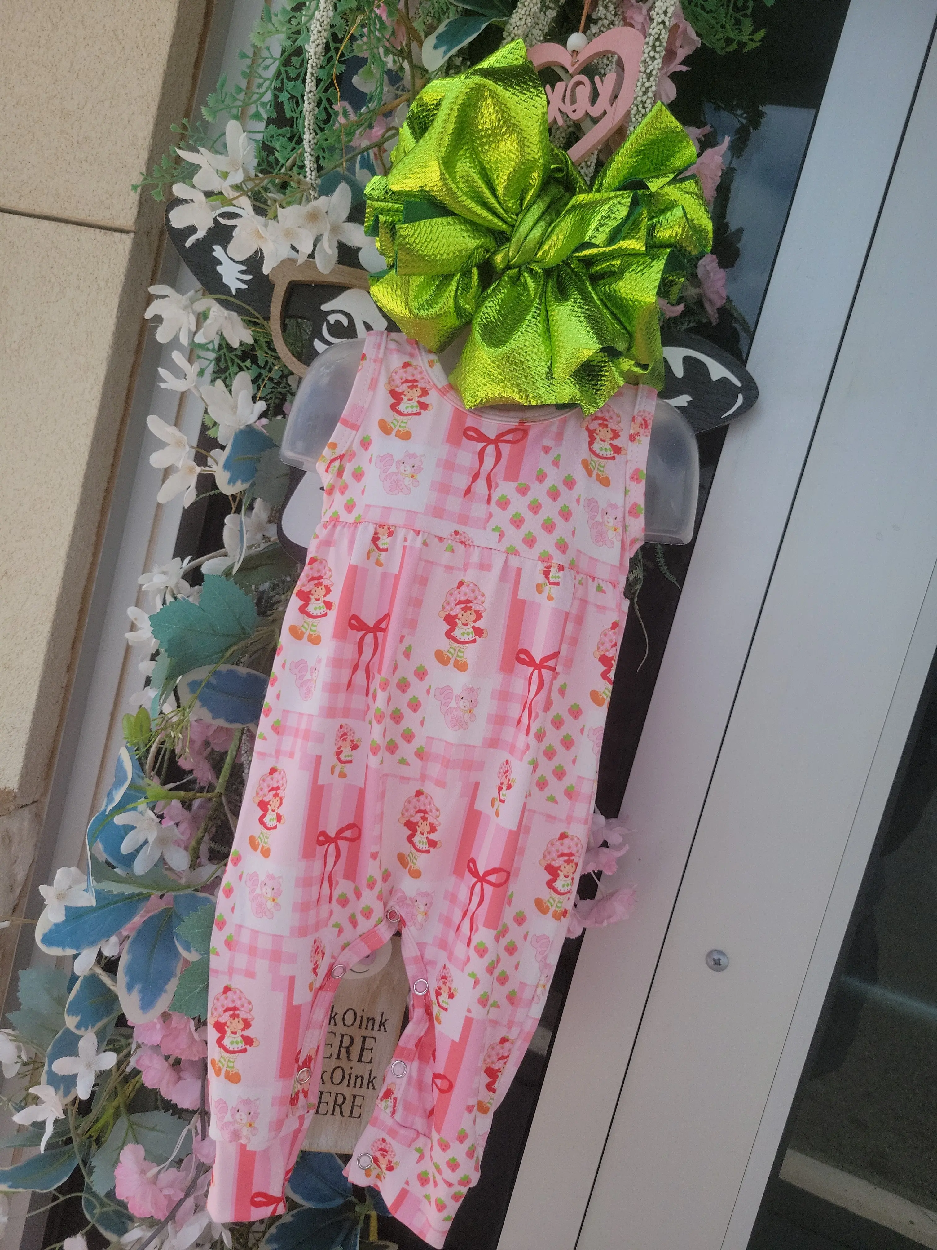 STRAWBERRY ROMPER