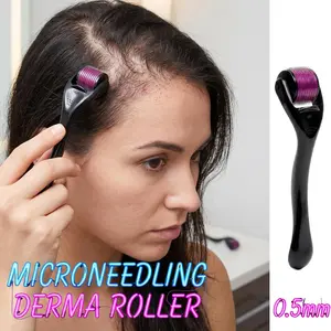 Multi-Function Derma Roller for Face, Beard & Hair Growth with 540 Needles – Titanium Microneedling Roller for Youthful and Healthy Skin, Face, Beard & Hair Growth