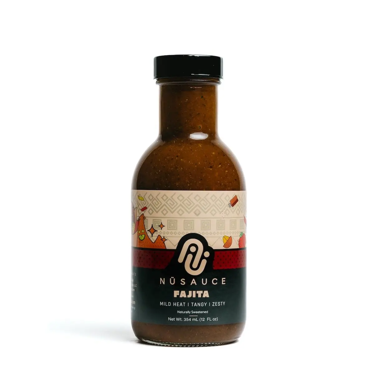NüSauce Fajita Sauce - 12oz Chipotle Mild Spicy Flavor- Perfect for Taco Tuesdays & Mexican Style Meals
