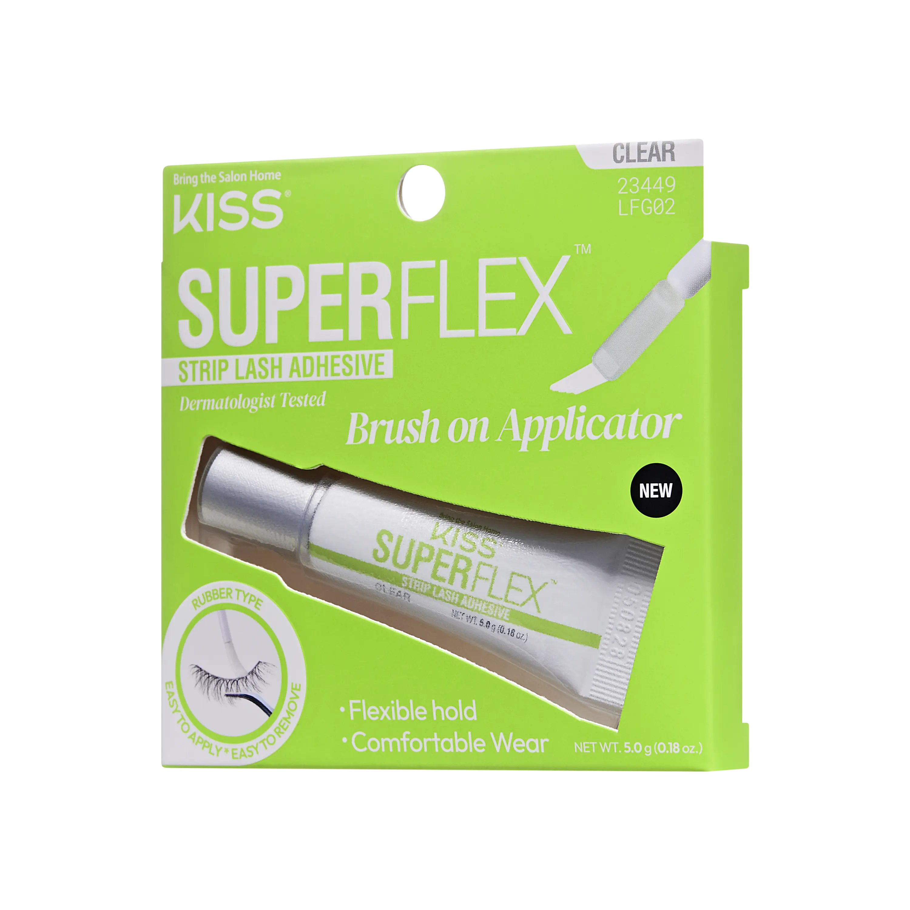 Kiss Super Flex Latex Strip Lash Adhesive - Clear