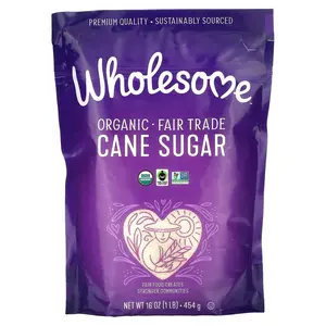Wholesome Sweeteners Organic Cane Sugar, 1 lb (454 g)