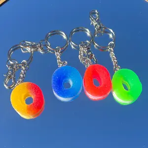 Gummy Ring Inspired Keychain keychain