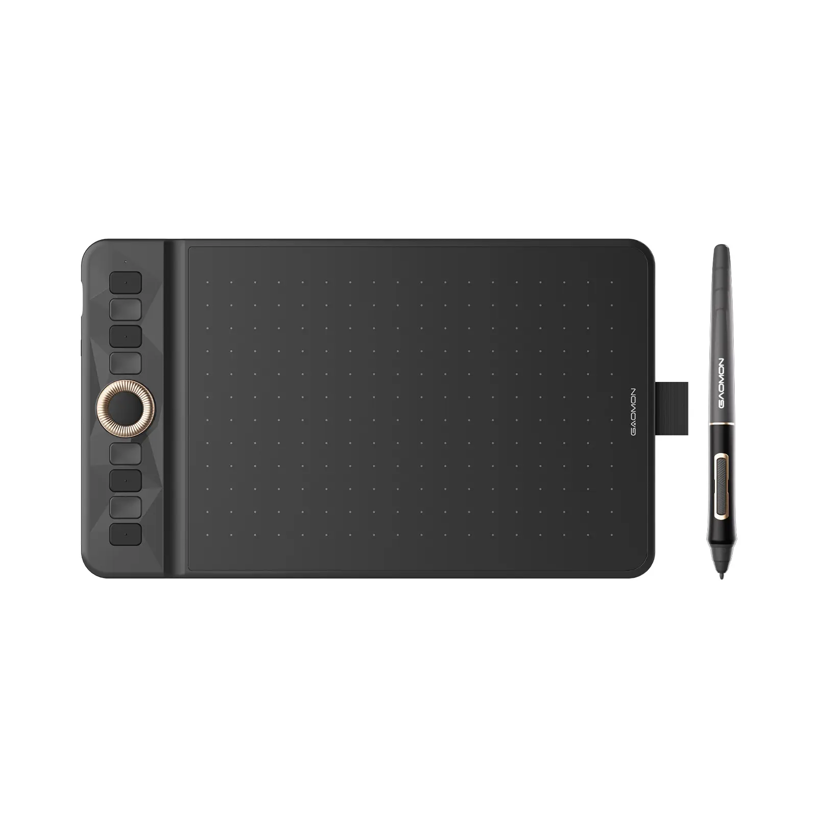 GAOMON WH851 Wireless Drawing Tablet 8 x 5 inches Graphic Tablet with Battery-Free 16384 Digital Stylus Wireless Drawing Pad Compatible with Chrome, Windows, Linux, mac-OS, and Android