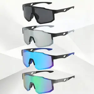 4-Pack Polarized Cycling Sunglasses for Men & Women, UV400 Sports Bike Glasses with Lightweight Wraparound Design, Windproof Riding Eyewear for MTB, Road Cycling, Running, Driving & Outdoor Activities