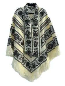 Handmade Ponchos Made With Cruelty Free Alpaca Wool - Unique Style