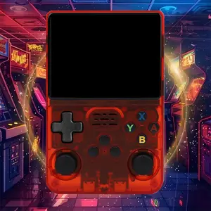 WUDS R36HD Retro Handheld Games Console with 3500mAh Battery 3.5" IPS Screen Supports 20000 Classic Games 64G TF Card Portable Gaming Player for Travel Gift for Teen or Partner Compact Protection