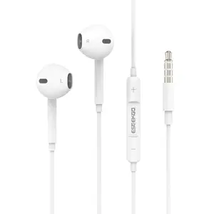 3.5mm Wired Earphones, In-Ear Earbuds Built-in Microphone, Clear Call, Volume Control, Plug & Play Wired Headphones Audio Earplugs for iPhone/iPad/Android/Laptop/PC All 3.5mm Jack Device