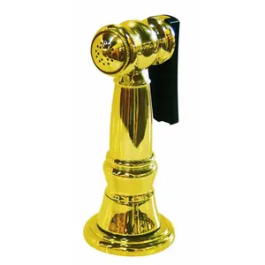 Kingston Brass  Brass Kitchen Side Sprayer - Polished Brass Finish