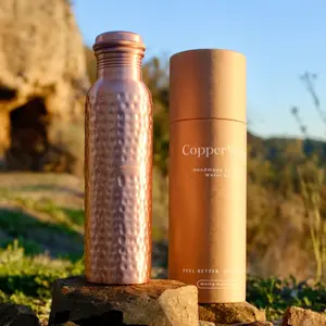 Copper water bottle