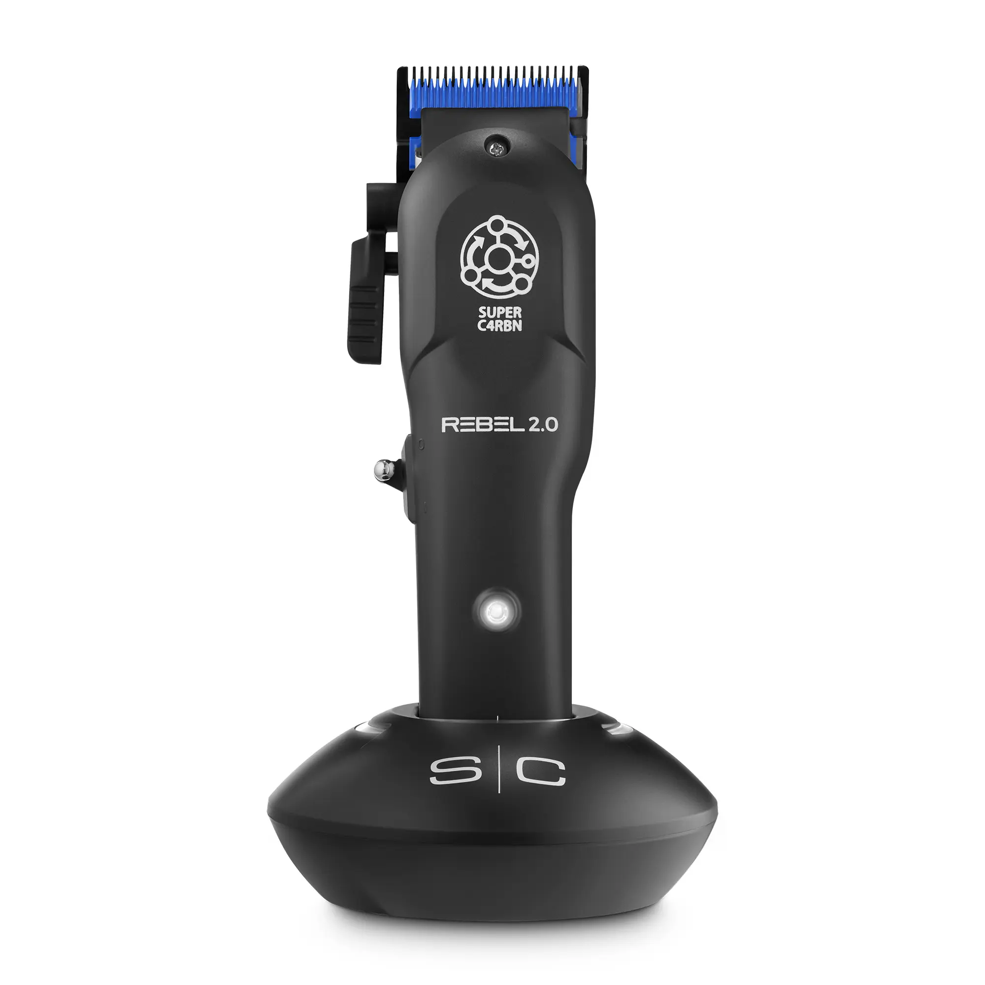 StyleCraft Rebel 2.0 Hair Clipper, Super C4RBN Motor with DLC and Ceramic Blades USB-C Rechargeable. 3 Adjustable Levers and 3 Housing Lids