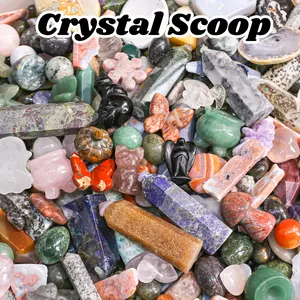 【Star gate】Higher Crystal Carving Confetti Set( Towers, spheres, carvings,bracelets, pendants,tumbles, chips )