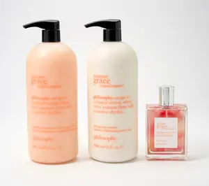 philosophy summer fine fragrance supersize 3pc layering set